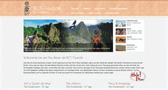Desktop Screenshot of die-perureise.de